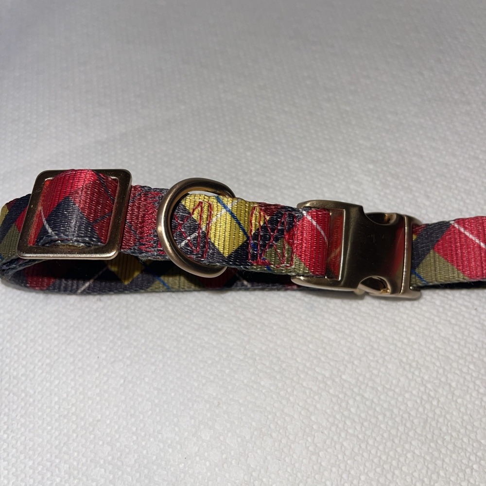 Dog Collars Set Of 3 For Size Small To Medium Adjustable 12"-20" Never Used - Picture 4 of 14
